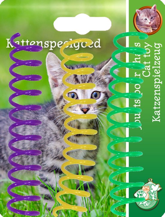 Boon Kattenspeelgoed Springveer 3 stuks
