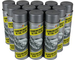 Motip Remreiniger – 12 x 500ml – Voordeelverpakking voor Garage & Werkplaats