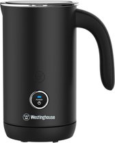 Bol.com Westinghouse Melkopschuimer - Elektrisch - Cappuccino Maker - 200 ml - Zwart aanbieding