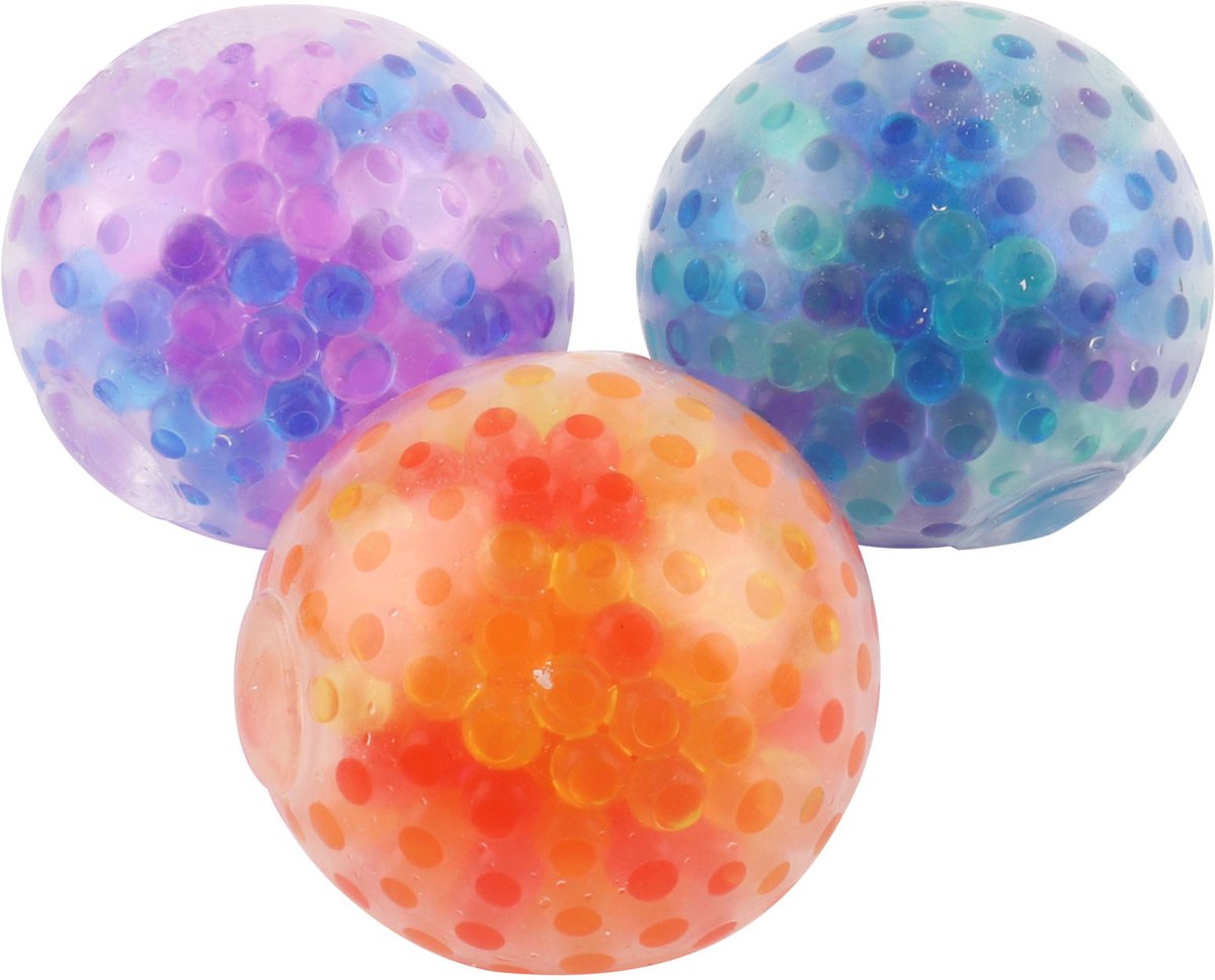 3 x Odditeez - Balle à presser - Orbeez - Balle anti-stress - Squishy -  Divers - Pour