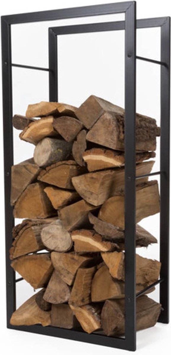 Perel Houtrek, zwart, 100 x 45 x 30 cm
