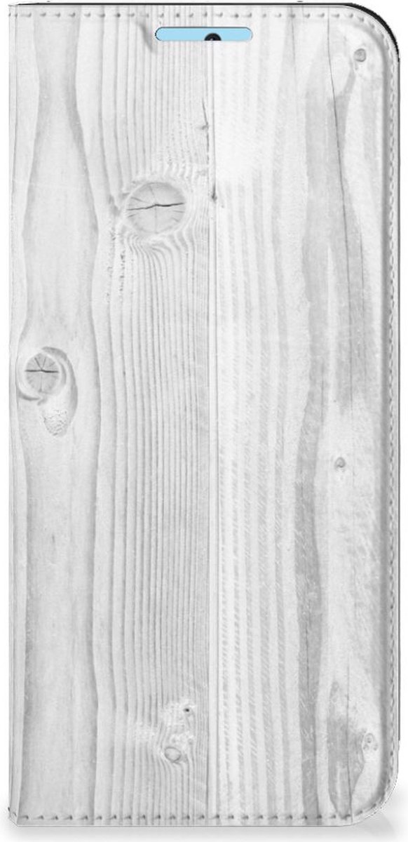 Xiaomi Redmi Note 11/11S Book Wallet Case White Wood