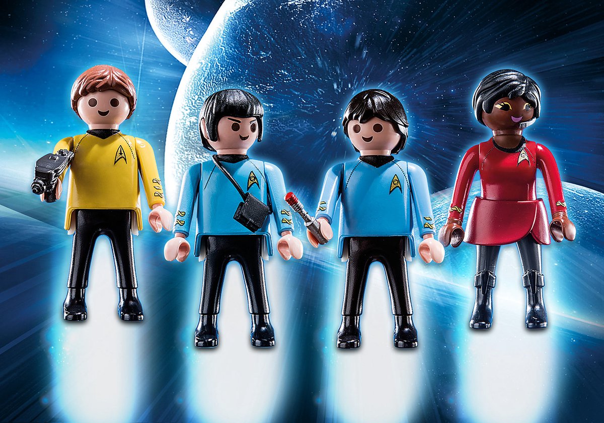 PLAYMOBIL Playmobil Star Trek Figuruppsättning Star Trek - 71155 -  Playmobil Star Trek 