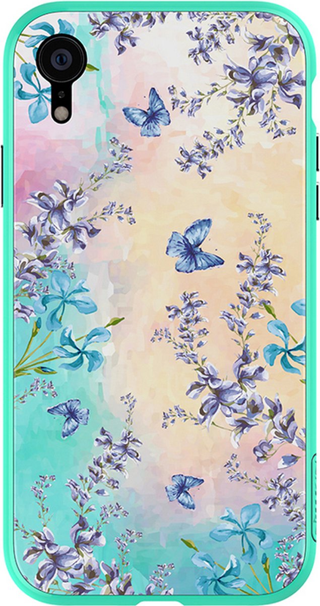 Nillkin Blossom Back Case - Geschikt voor Apple iPhone XR (6.1") - Groen