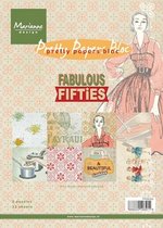 Marianne Design - Paperpack - Pretty Papers - Fabulous Fifties - PK9094