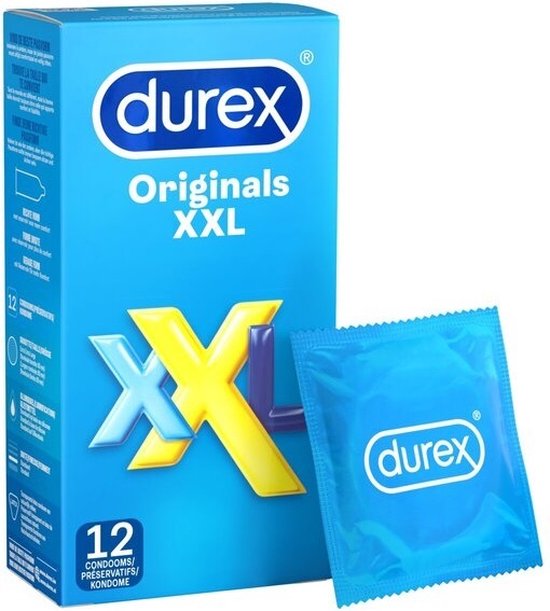 Geheugen Veilig Vrijwel Durex Natural XL - Condooms - 12 Stuks - Maat 60 - Lekker Dun, Lekker  Veilig | bol.com