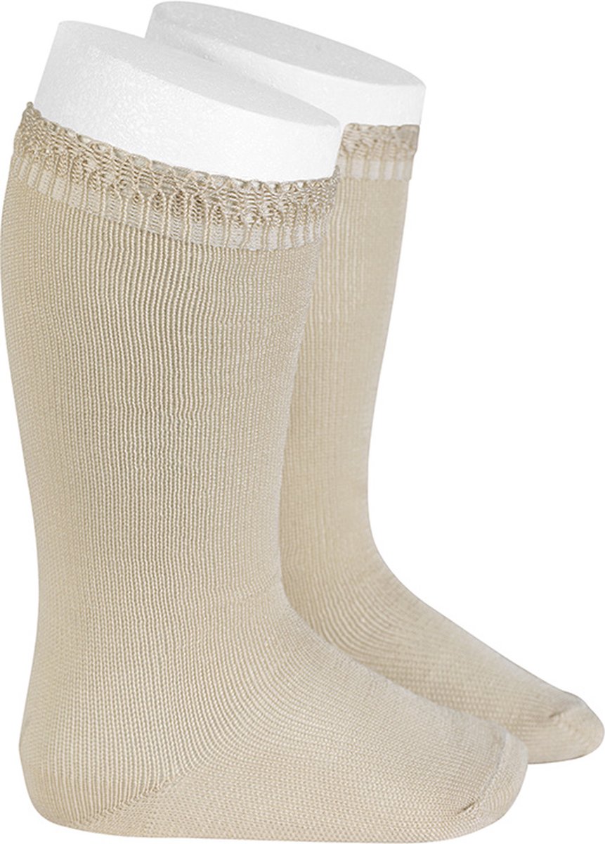 Cóndor Kniekous Open Cuf | 2362/2 | Linen/Beige | 0-3 mnd | maat 000