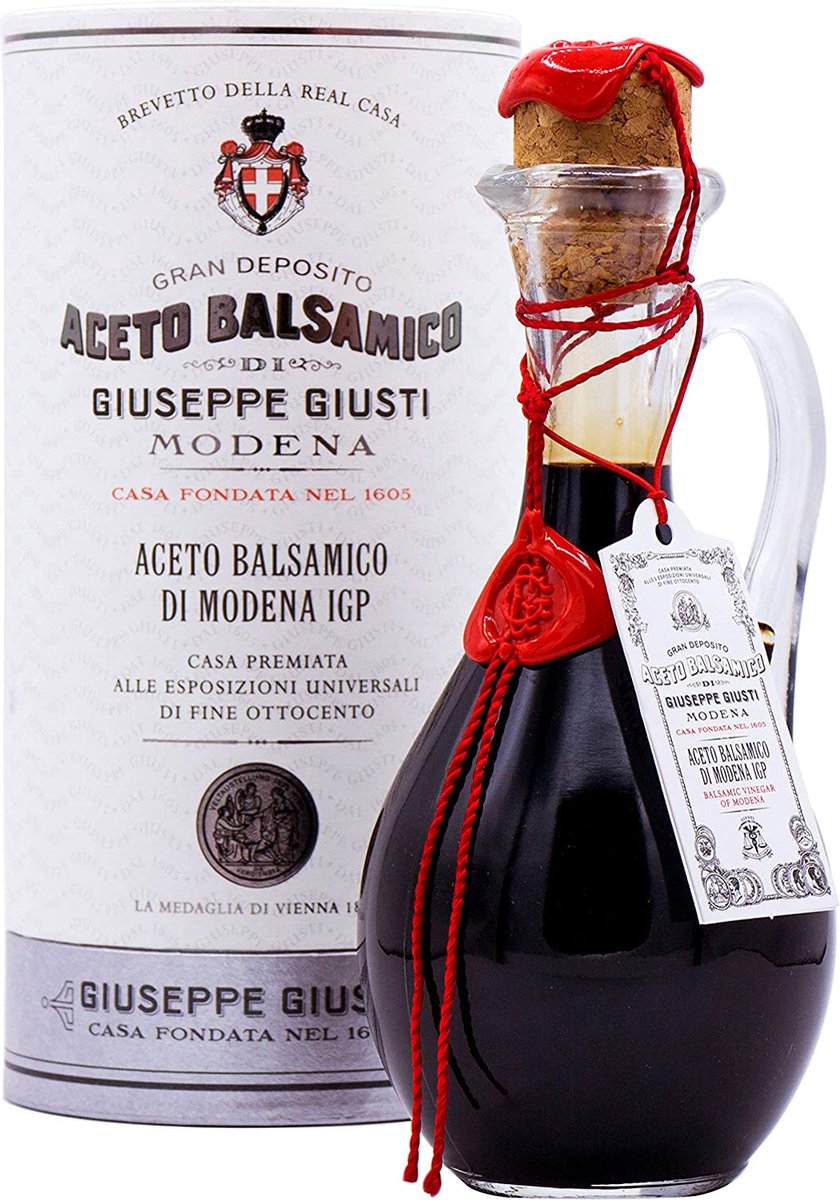 Giuseppe Giusti 1 Silver Medal Anforina Balsamico di Modena IGP - 250 ml - Geschenkverpakking