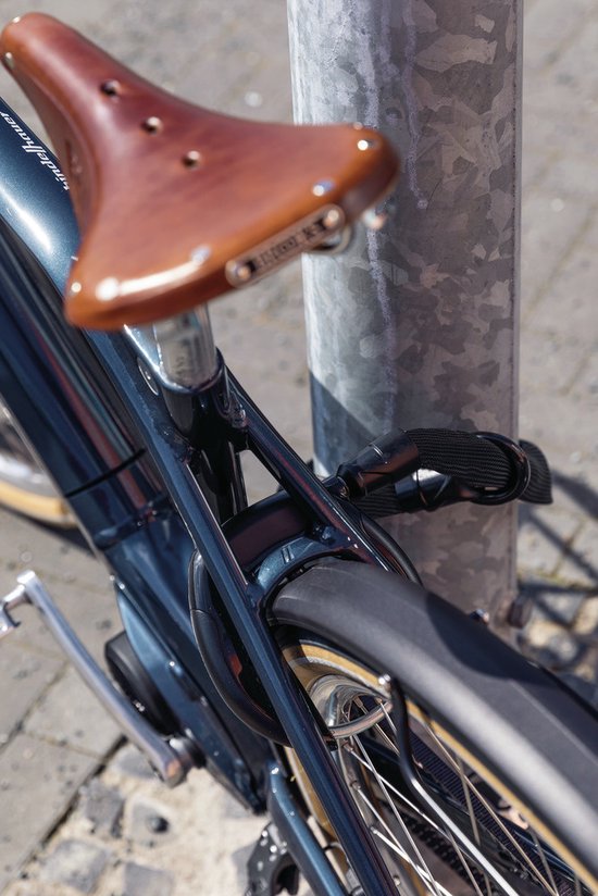 Fietsslot ABUS Insteekketting - Adaptor Chain IvyTex 6KS - - zwart - 85 cm - geschikt voor elektrische fietsen - stadsfietsen — afbeelding 3