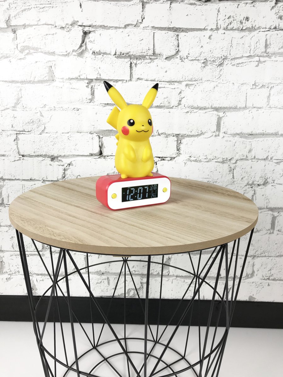 TEKNOFUN Pokémon-Radio réveil Bulbizarre, 811367, Vert