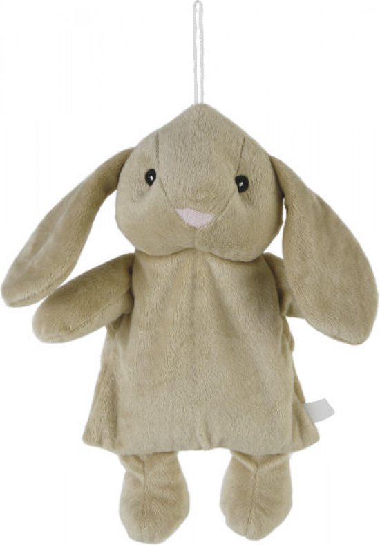 micro-ondes peluche lapin chaleur câlin pouf hotpack