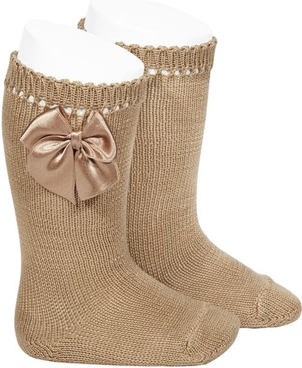 Cóndor Kniekous Cotton Strik | 2551/2 | Bruin | 6-12 mnd | maat 0