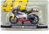 Leo Models - Valentino Rossi's Bikes 46 - Aprilia RSW 250 - Champion 1999 - ne convient pas aux enfants de moins de 14 ans