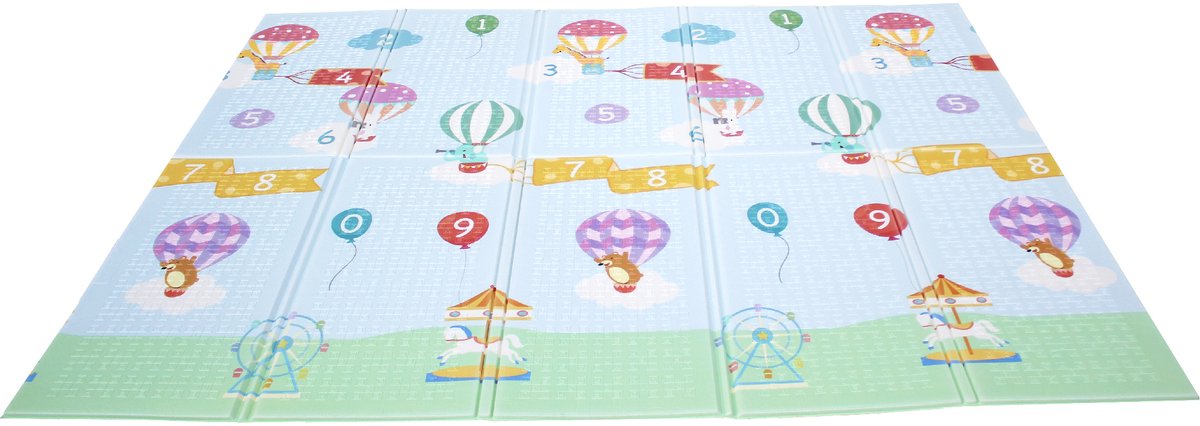 Teamson Kids Speelmat Voor Baby/Peuters - Heteluchtballon - Zacht - 154cm x 197cm