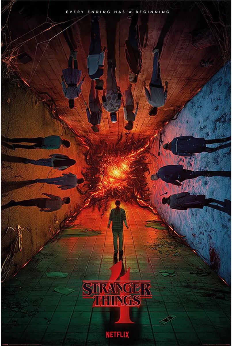 Stranger Things 4 - Every Ending Has A Beginning - Eleven - 61 x91.5 cm