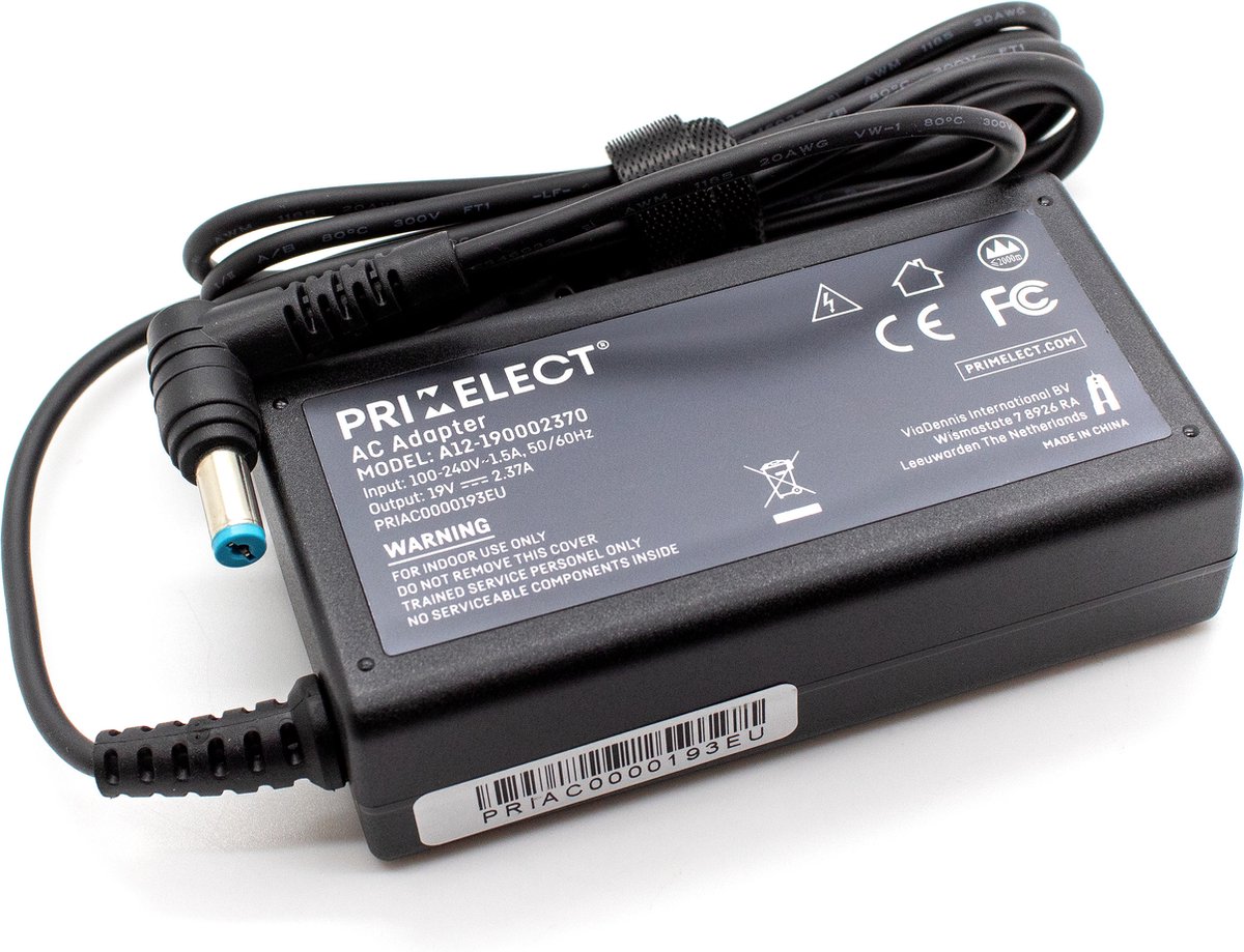 Laptop oplader 45W geschikt voor Acer Aspire ES15