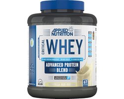 Applied Nutrition Applied Nutrition Critical Whey - Eiwitten / Proteine Shake - 2000 Gr - 66 Doseringnen - Vanilla Ice Cream Smaak