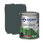 Sigma Houtlak Exterieur Hoogglans - Glansbehoud - Droog na 1,5 uur - RAL 7016- Grijs - 0.75L
