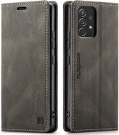 Hoesje geschikt voor Samsung Galaxy A53 5G - Wallet Book Case - Magneetsluiting - met RFID bescherming - Bruin