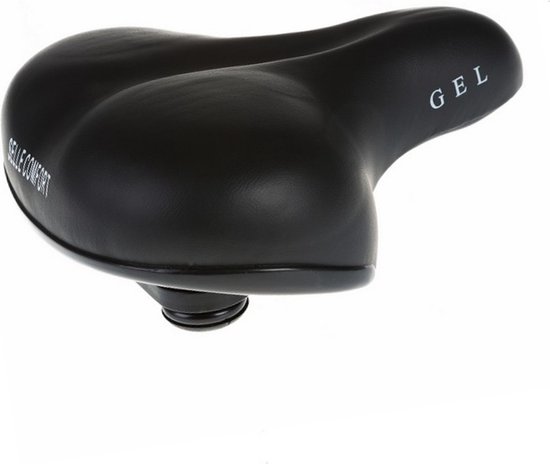 stuiten op raken Pellen Selle comfort - Comfortabel fietszadel - model 2022 - zacht - ergonomisch -  zwart | bol.com