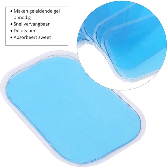 Gel pads EMS buikspier trainer 40 stuks (20 paar) bol