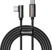 Baseus 2m Kabel USB-C naar USB-C Legend Series, PD, 100W, (zwart) CATCS-A01