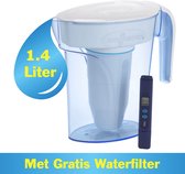 ZeroWater - 1,4 liter Waterfilter kan - met TDS meter