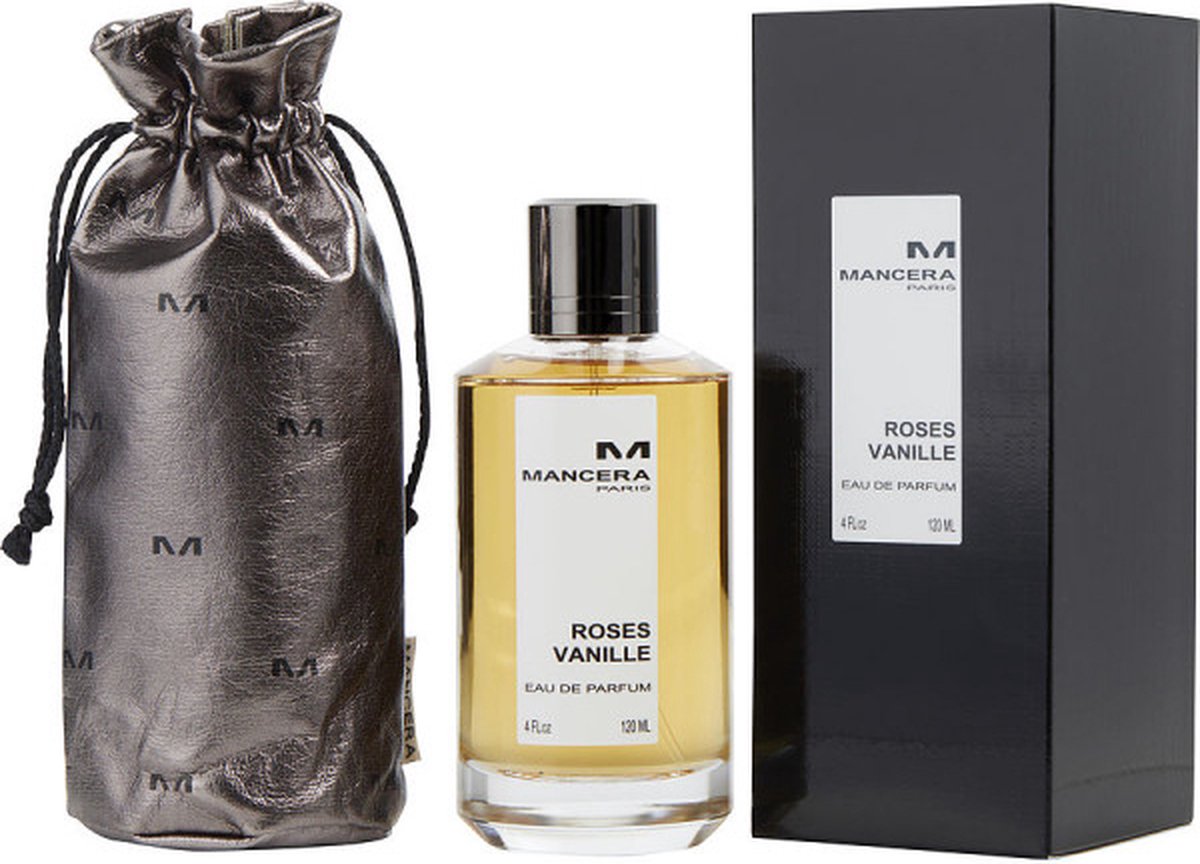 Mancera Roses Vanille - Eau De Parfum Spray 120 ml | bol.com