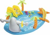 Oneiro’s Luxe Bestway Zwembad 280x257x87 - Sea Life Speelcentrum - zomer – tuin – spelen - speelgoud – buitenspeelgoed – zwembad – zwemmen – zomer – intex – tuinaccessoires – koelen – opblaasbaar