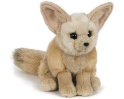 Semo Knuffeldier fennek/woestijnvos - pluche knuffel - 23 cm - woestijn knuffel speelgoed
