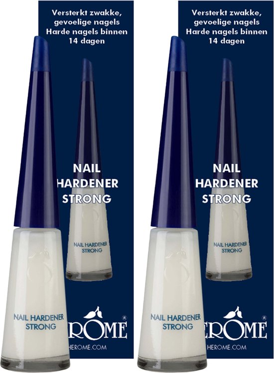 2pack Herome Nagelverharder en Base Coat Nail Hardener Strong