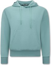 Basic Oversize Fit Hoodie - Mint