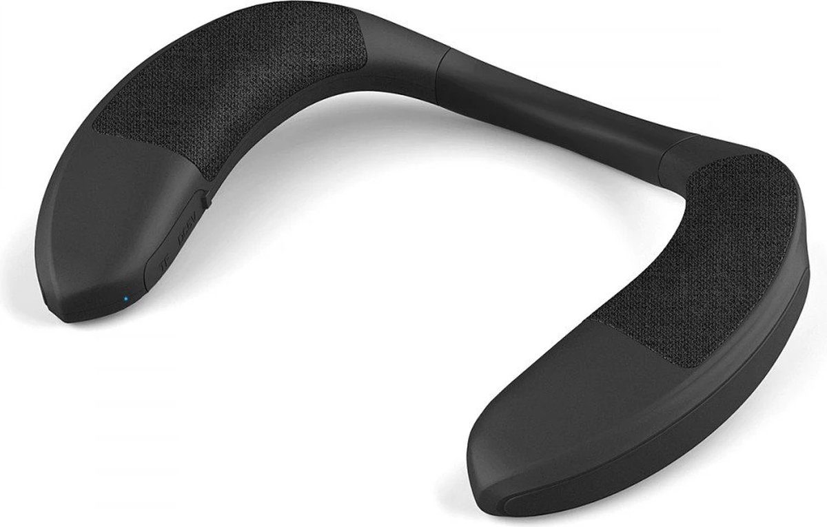 Fontastic 261121 Bluetooth Nek Speaker - 3D Stereogeluid - Ergonomisch - Basreflex - Zwart