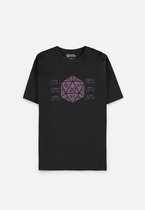 Dungeons & Dragons - Dice Heren T-shirt - L - Zwart