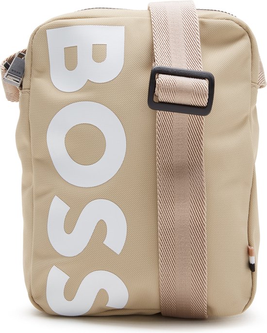 Hugo Boss HUGO Heren Crossbody tas Kunstleer Beige