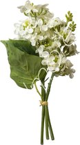 Colmore - Flower Lilac - White - L10xB10xH22cm