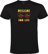 Klere-Zooi - Reggae For Life - Heren T-Shirt - XXL