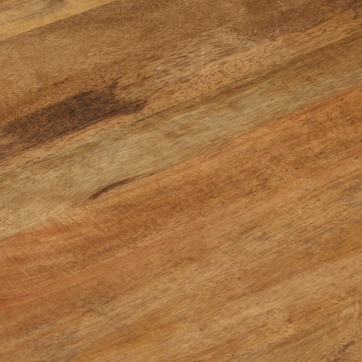 vidaXL Eettafel - 110x60x76 - cm - massief - mangohout Bruin