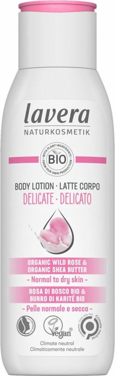 Lavera Bodylotion delicate bio EN-IT (200ml)