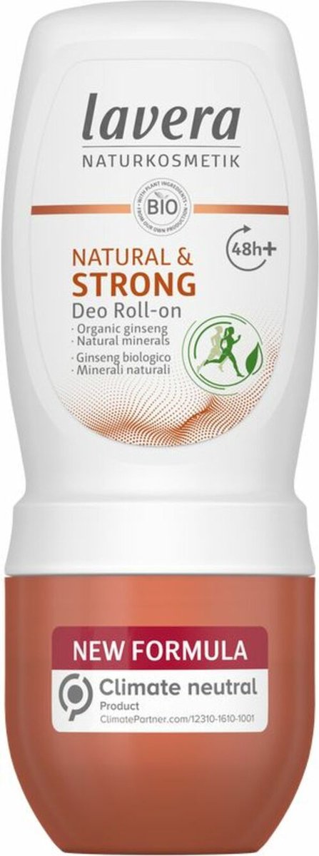 Goedkoopste Lavera - Deodorant roll-on natural & strong EN-IT - 50 Milliliter