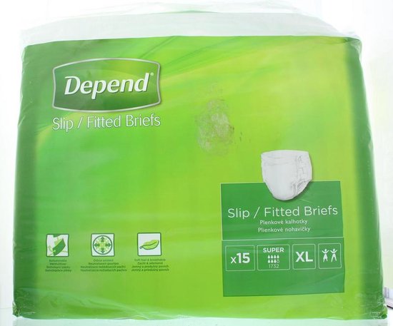 Depend Slip super XL 15st van Depend — afbeelding 2