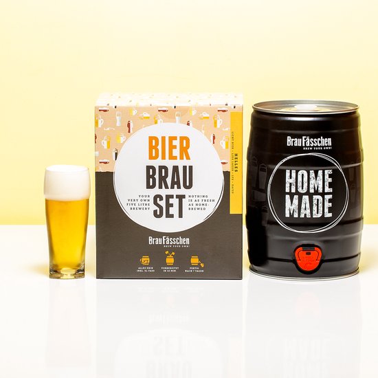 Brew Barrel Bierbrouw Pakket - Lager Bier - Brew Barrel