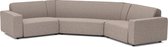 Bubalou Loungeset KniQ | All-weather | Waterdicht | Nooit meer slepen met kussens | 365 dagen per jaar buiten | Light taupe