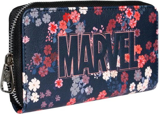 Marvel Surtido Marvel-Expositor de Monederos Pill Chibi, Multicolor