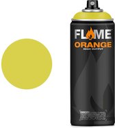 Molotow Flame Orange - Spray Paint - Spuitbus verf - Synthetisch - Hoge druk - Matte afwerking - 400 ml - pistachio light