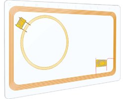 100 Blanco EM4100 / EM4200  contactlose chipkaarten (bankpasformaat) / Plastic Proximity Cards / PVC passen