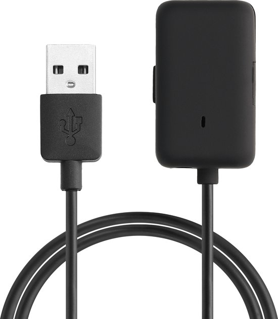 kwmobile USB-oplaadkabel compatibel met AfterShokz Xtrainerz AS700 - Kabel voor smartwatch - zwart