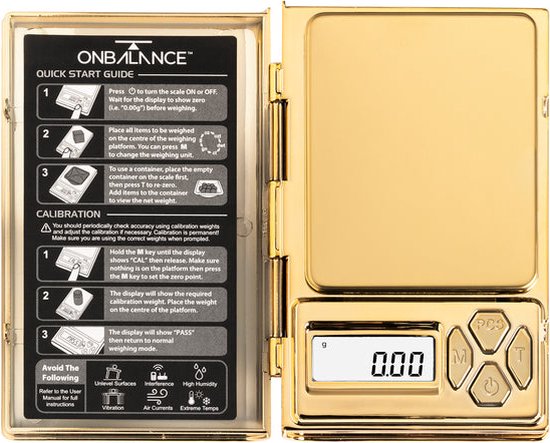 On Balance -SH-100 Balance de précision GO-SHINE (100grx0.01)