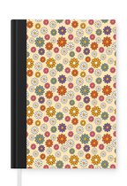 Carnet - Cahier - Vintage - Motifs - Bloem - Plantes - Carnet - Format A5 - Bloc-notes