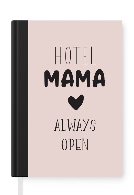 Carnet Cahier Décriture Dictons Hotel Mama Toujours Ouvert Maman Citations 